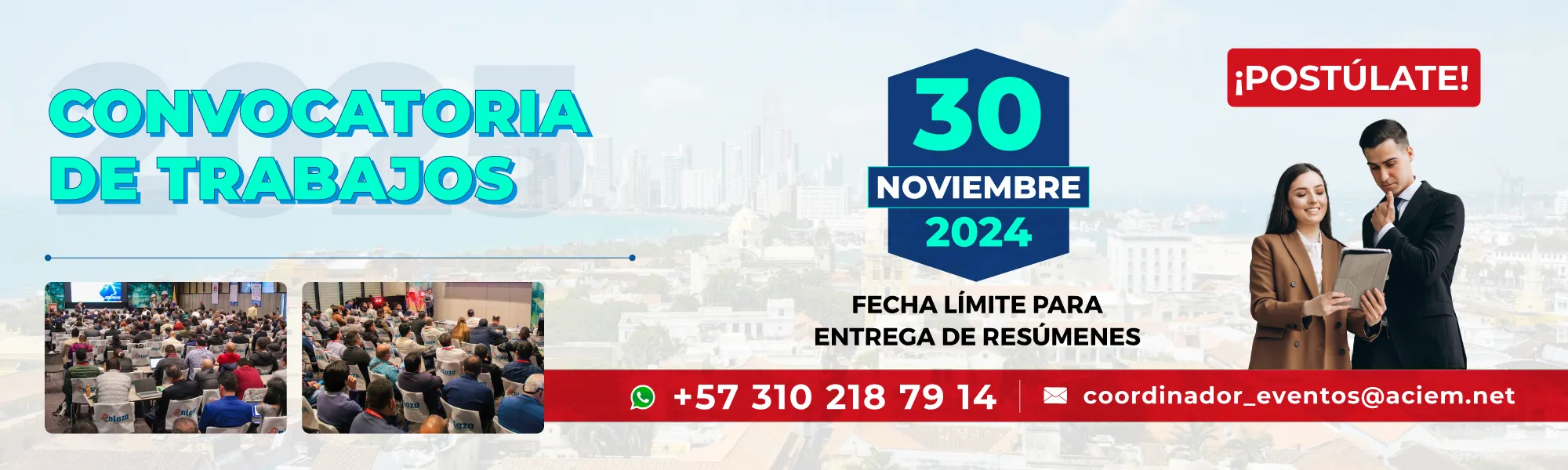 Convocatoria de Trabajos CMMGA 2025